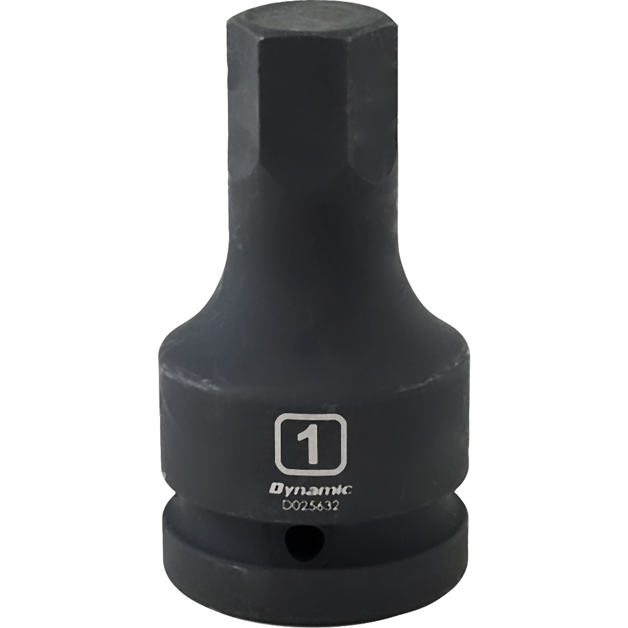 Dynamic Tools 1" Drive SAE Hex Head, 1", Bit Impact Socket